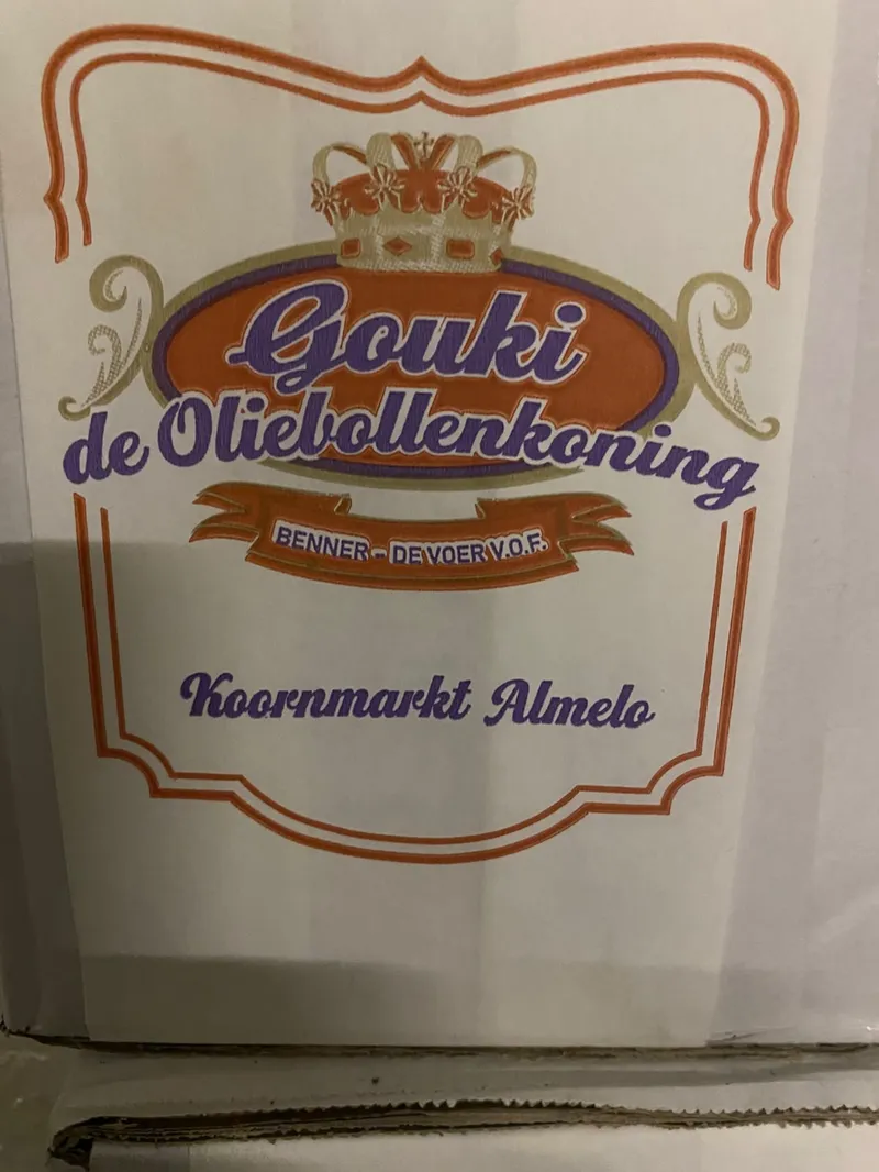 Een zak van Gouki de Oliebollenkoning, Koornmarkt Almelo